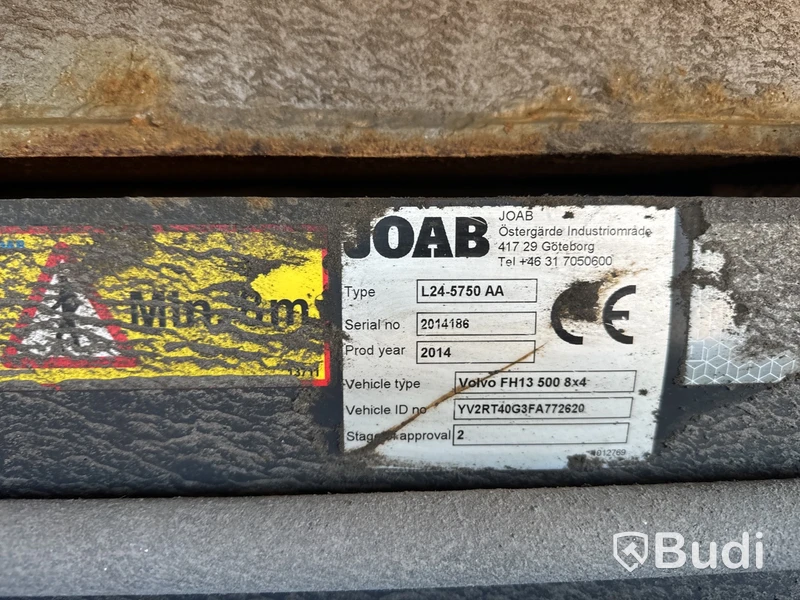 Lastväxlare VOLVO FH 8x4 - 2015 | Reparationsobjekt | Rasad växellåda