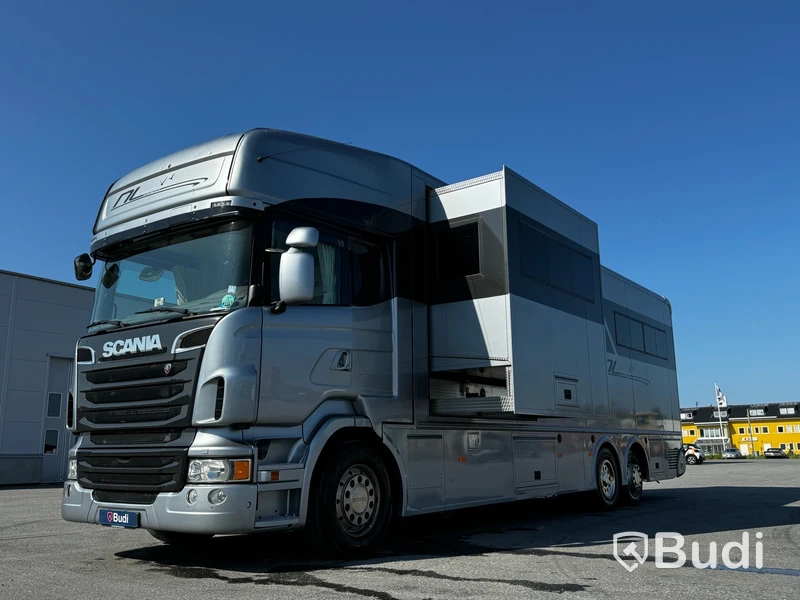 Racebuss Scania R360 6X2-4 -2013 | Garage | Tält