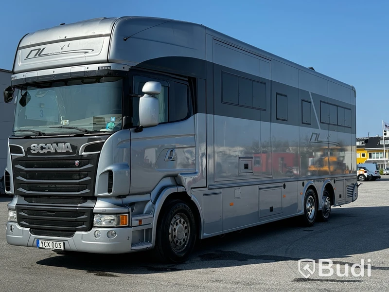 Racebuss Scania R360 6X2-4 -2013 | Garage | Tält