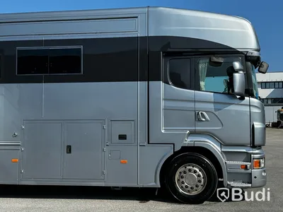 Racebuss Scania R360 6X2-4 -2013 | Garage | Tält