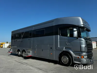 Racebuss Scania R360 6X2-4 -2013 | Garage | Tält