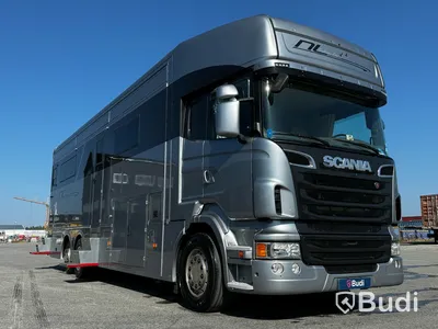 Racebuss Scania R360 6X2-4 -2013 | Garage | Tält
