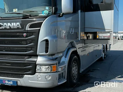 Racebuss Scania R360 6X2-4 -2013 | Garage | Tält
