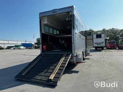Racebuss Scania R360 6X2-4 -2013 | Garage | Tält