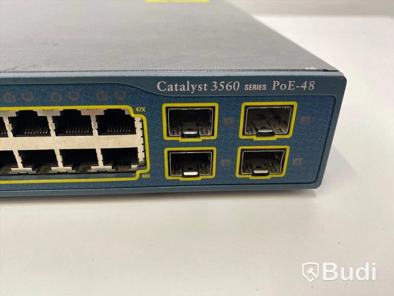 Switch 48-portar med POE-funktion (Power Over Ethernet) Cisco Catalyst 3500 POE-48