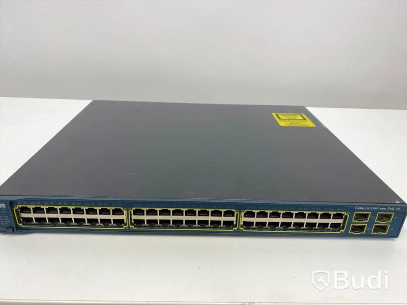 Switch 48-portar med POE-funktion (Power Over Ethernet) Cisco Catalyst 3500 POE-48