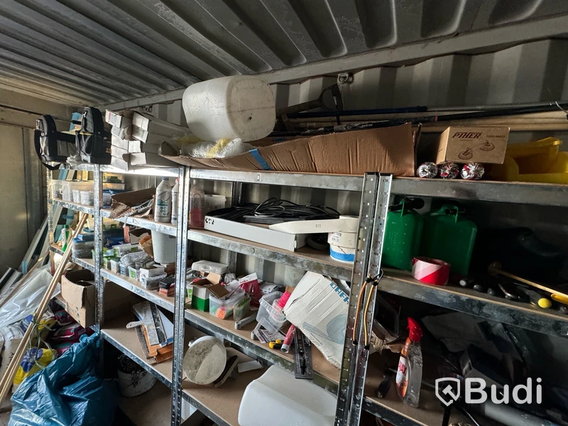 Container, 20 fot, inklusive innehåll