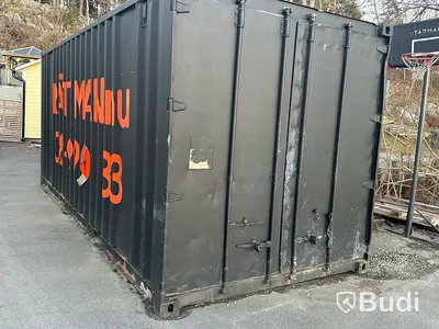 Container, 20 fot, inklusive innehåll