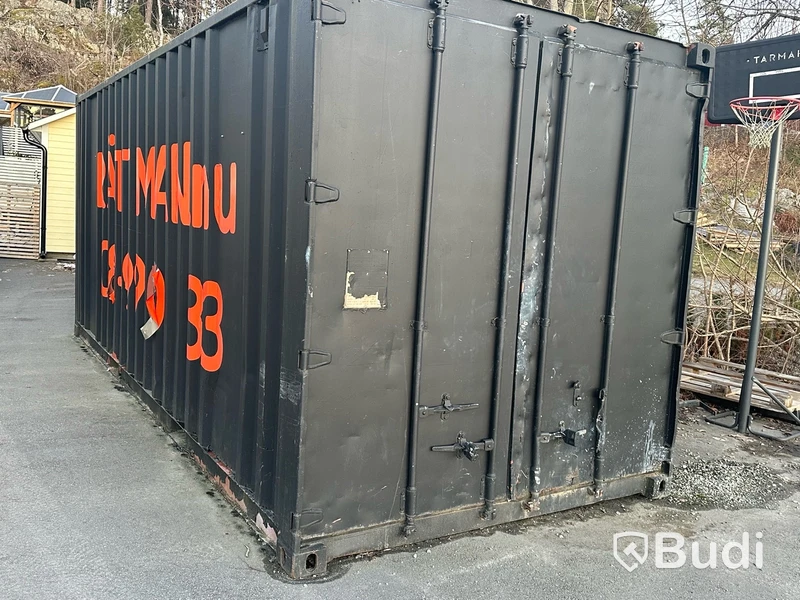 Container, 20 fot, inklusive innehåll