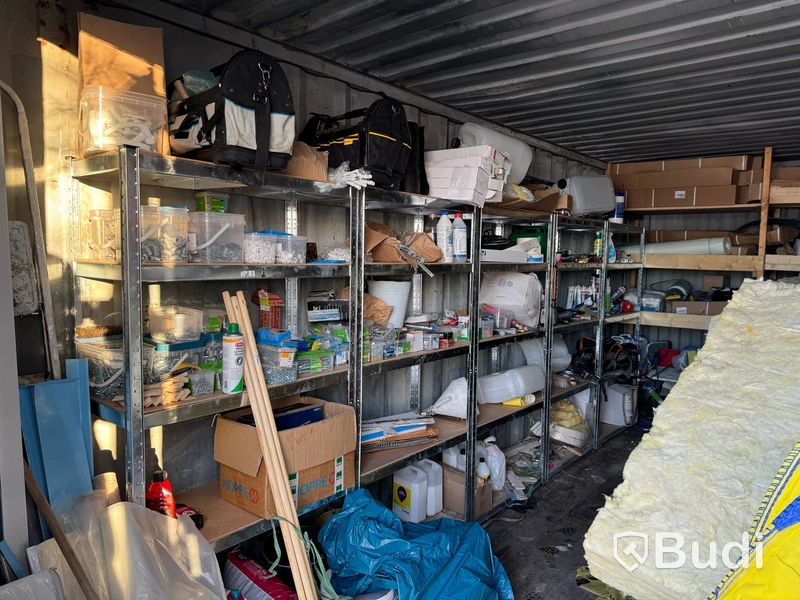 Container, 20 fot, inklusive innehåll