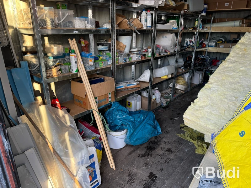 Container, 20 fot, inklusive innehåll