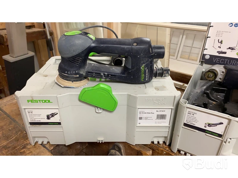 Slipmaskiner, dammsugare m.m. Festool