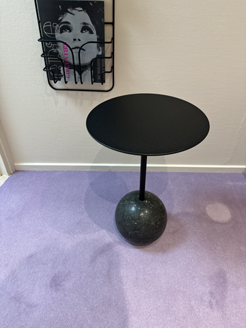 Table, Round Marble Base, Small High H: 55, Ø: 35 Founders & Friends