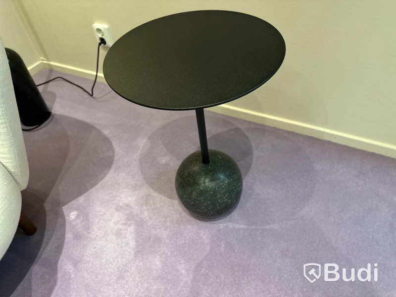 Table, Round Marble Base, Small High H: 55, Ø: 35 Founders & Friends