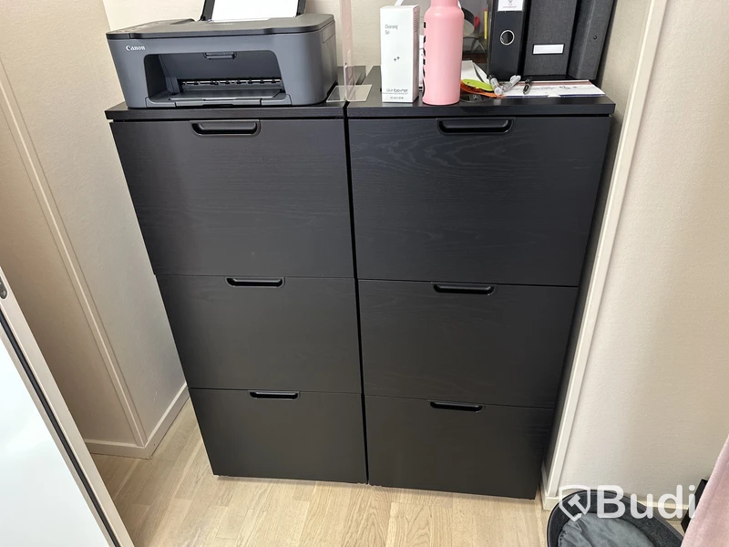 Dokumentskåp 2 st  IKEA Bredd 50 cm djup 45 cm höjd 120 cm