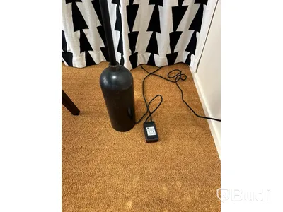 Gravity Floor Lamp, Black Marble base Gubi