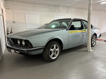 Veteranbil BMW 633 CSi | Automat | 197 hk | 1982 | Reparationsobjekt
