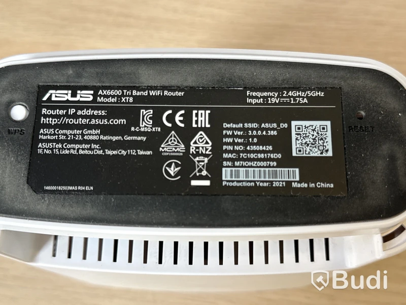 3 st Mesh-enheter Asus XT8