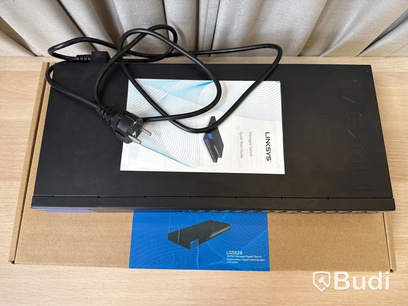 Switch Linksys LGS528 | 28 portar