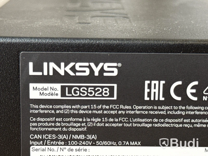 Switch Linksys LGS528 | 28 portar