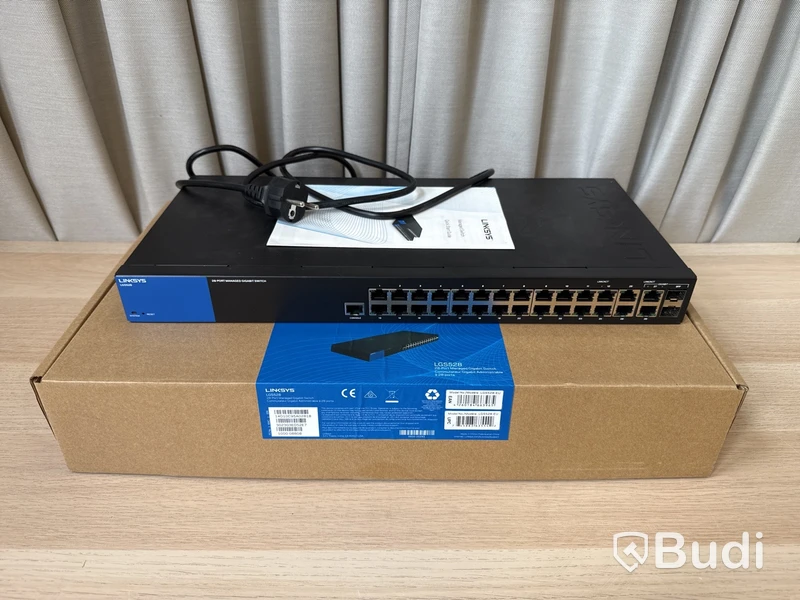 Switch Linksys LGS528 | 28 portar