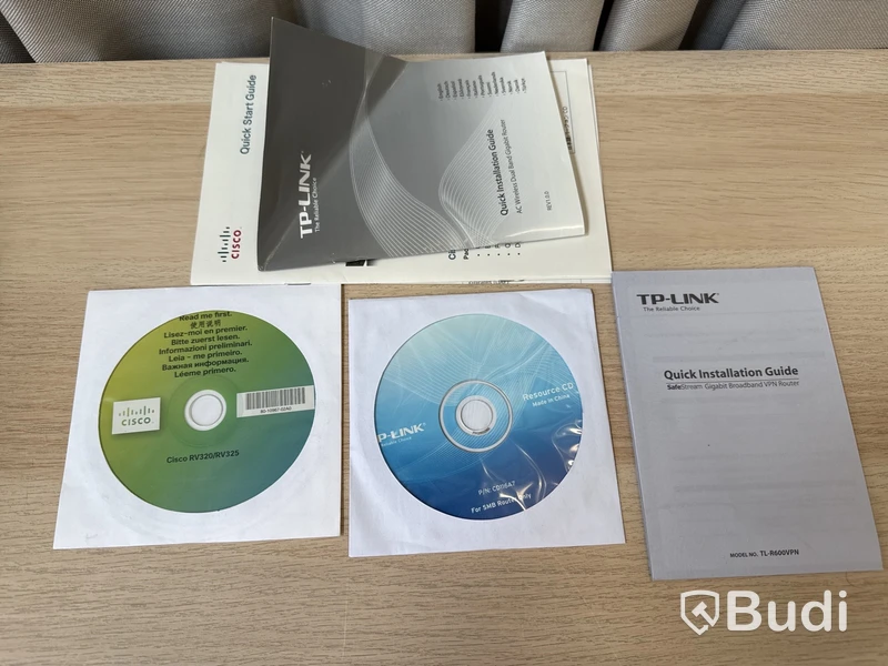 2 st VPN-routrar Cisco & TP-Link