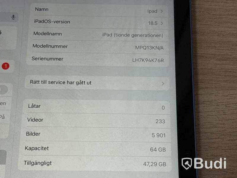 Apple iPad (gen 10) | 64 GB