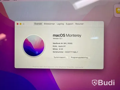 Macbook Air 13 tum, MI 2020 , 251GB SSD, Apple M1,  8GB RAM