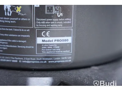 Steamer - Propress Pro 580