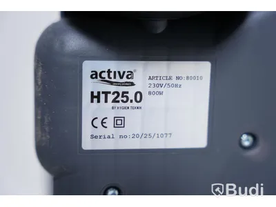 Dammsugare ink Dammsugarpåsar - Activa HT25.0 By Hygien Teknik