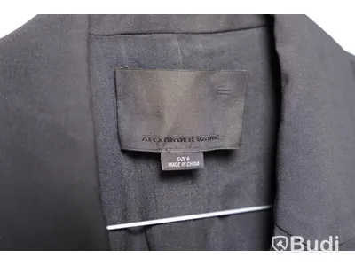 Kavaj med avtagbara ärmar från märket Alexander Wang, strl 36