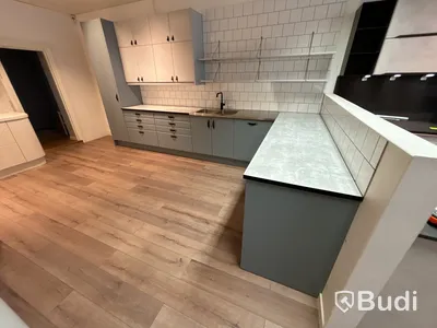 Utställningskök med blandare