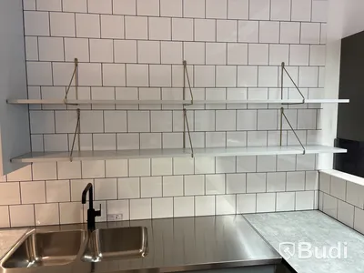 Utställningskök med blandare