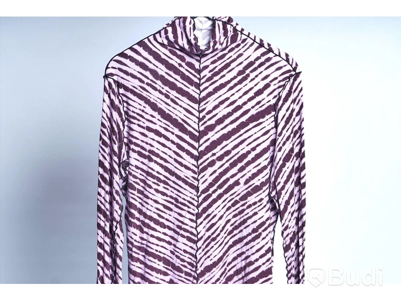 Turtleneck Tröja - Proenza Schouler , Diagonal Tie Dye Jersey Turtleneck - storlek L (nypris 4100 kr)