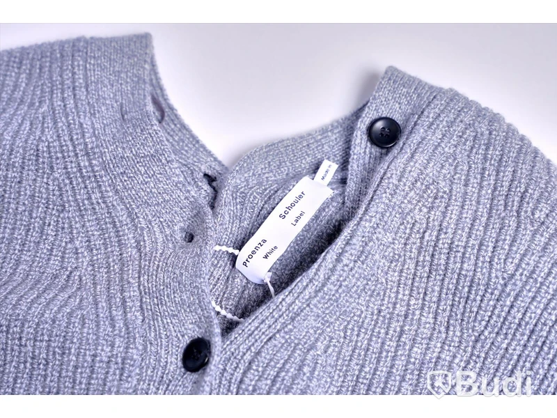 Stickad Kofta - Proenza Schouler White Label Wool Cardigan - Strl M (Nypris ca 5600 kr)