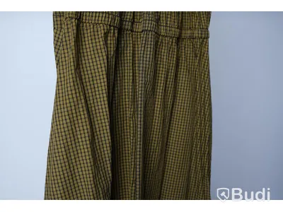 Klänning - Proenza Schouler Plaid Poplin Gathered Maxi Dress