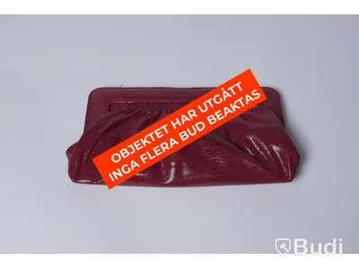 Väska - Gestuz, Veldagz Midi Snake Clutch Red
