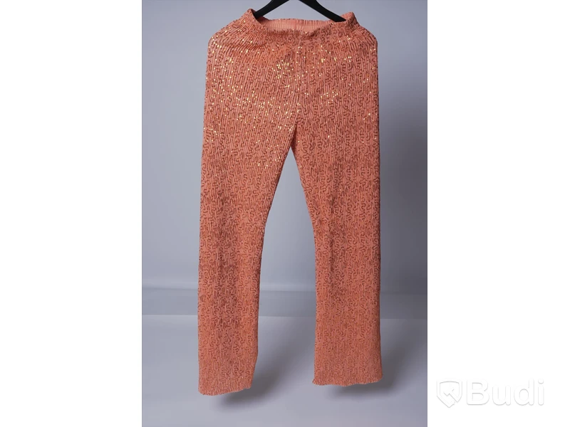Byxor - Stine Goya, Markus Lurex Sleek Orange Storlek S