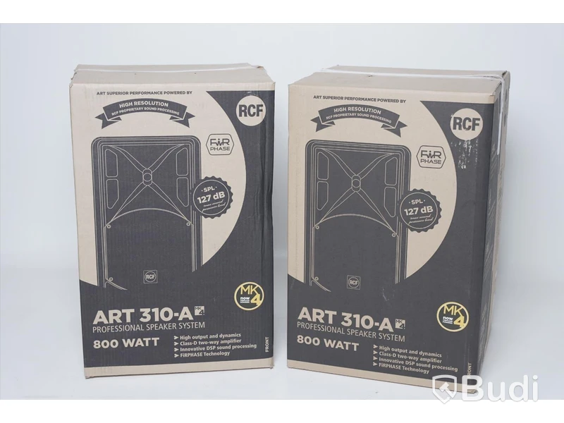 Högtalare 2st - ART 310-A. (OBS reparationsobjekt!)
