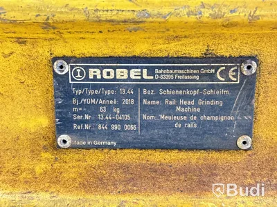 Rälsslipmaskin Robel 13.44 - 2018