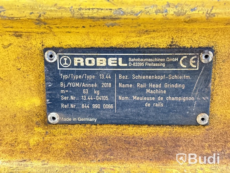 Rälsslipmaskin Robel 13.44 - 2018
