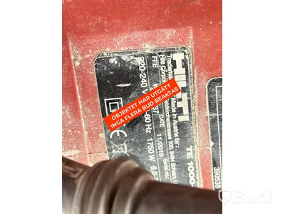 Elektrisk bilningsmaskin Hilti TE 1000-AVT - 2019