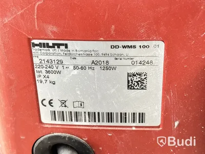 Vattenhanteringssystem Hilti DD-WMS 100 - 2018