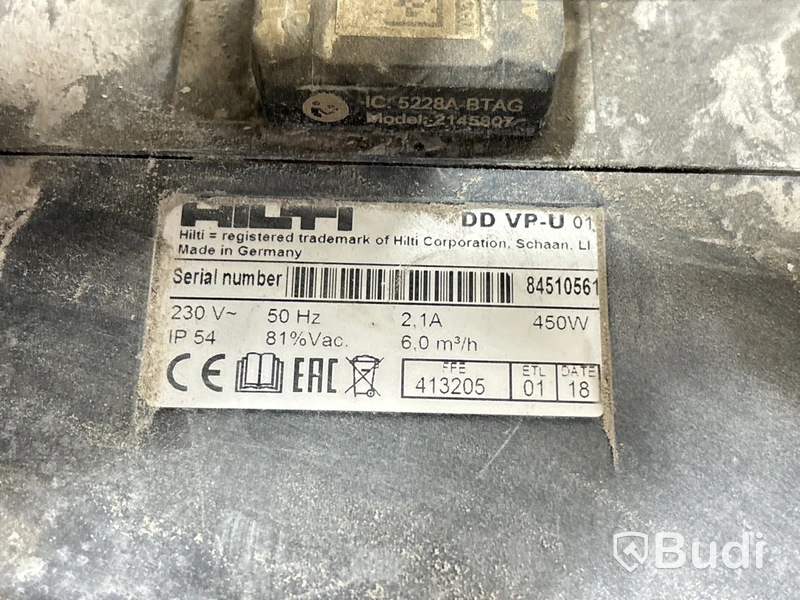 Kärnborrmaskin Hilti DD 30-W med vakuumpump - 2020