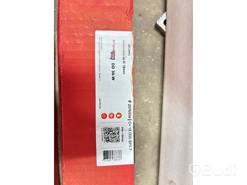 Kärnborrmaskin Hilti DD 30-W med vakuumpump - 2020