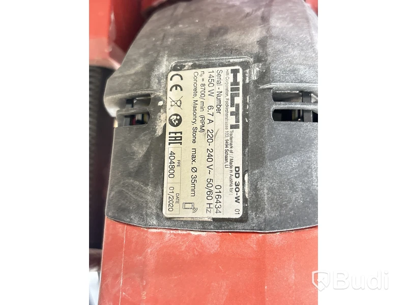 Kärnborrmaskin Hilti DD 30-W med vakuumpump - 2020