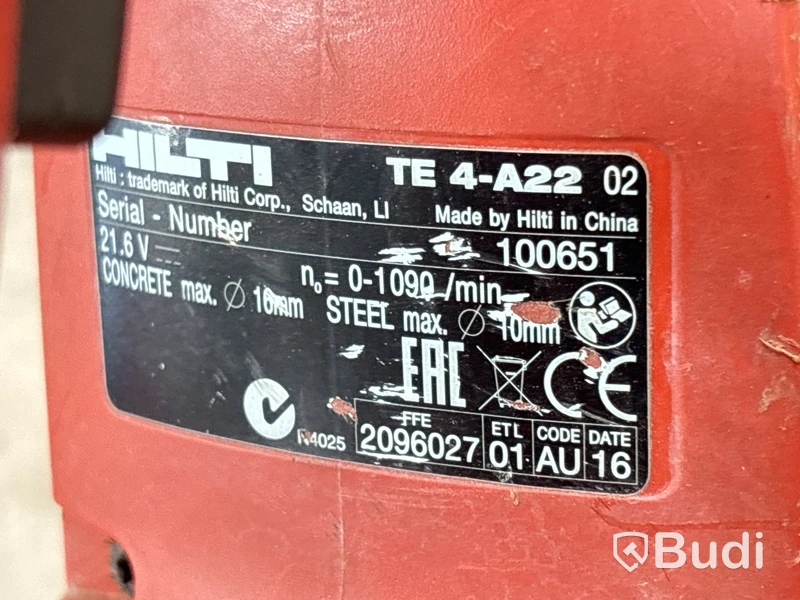 Parti batterimaskiner Hilti
