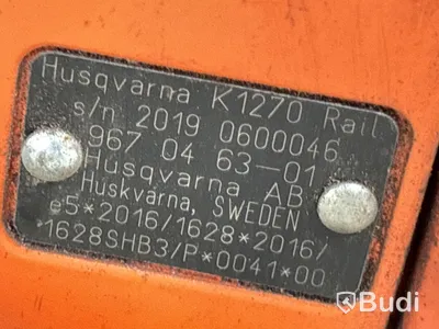 Rälskap Husqvarna K1270 Rail med kapfixtur RA10 - 2019