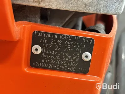 Kapmaskin Husqvarna K970 Ring - 2018