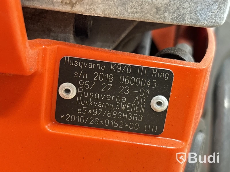 Kapmaskin Husqvarna K970 Ring - 2018